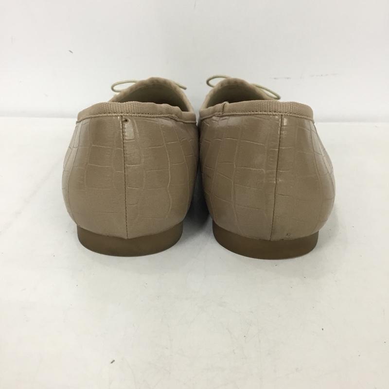 ランダ RANDA パンプス パンプス KP10073M2A スクエアトゥ バレエシューズ 25cm 25.0cm 無地 ベージュ / ベージュ /  レディース USED 古着 中古 10151210