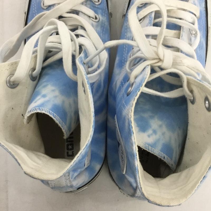 コンバース CONVERSE スニーカー スニーカー 1CJ311 タイダイ OC HI 25.5cm 25.5cm ロゴ、文字 水色 / ライトブルー /  メンズ USED 古着 中古 10151211