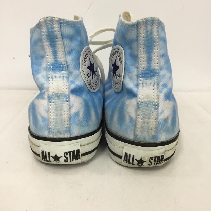 コンバース CONVERSE スニーカー スニーカー 1CJ311 タイダイ OC HI 25.5cm 25.5cm ロゴ、文字 水色 / ライトブルー /  メンズ USED 古着 中古 10151211