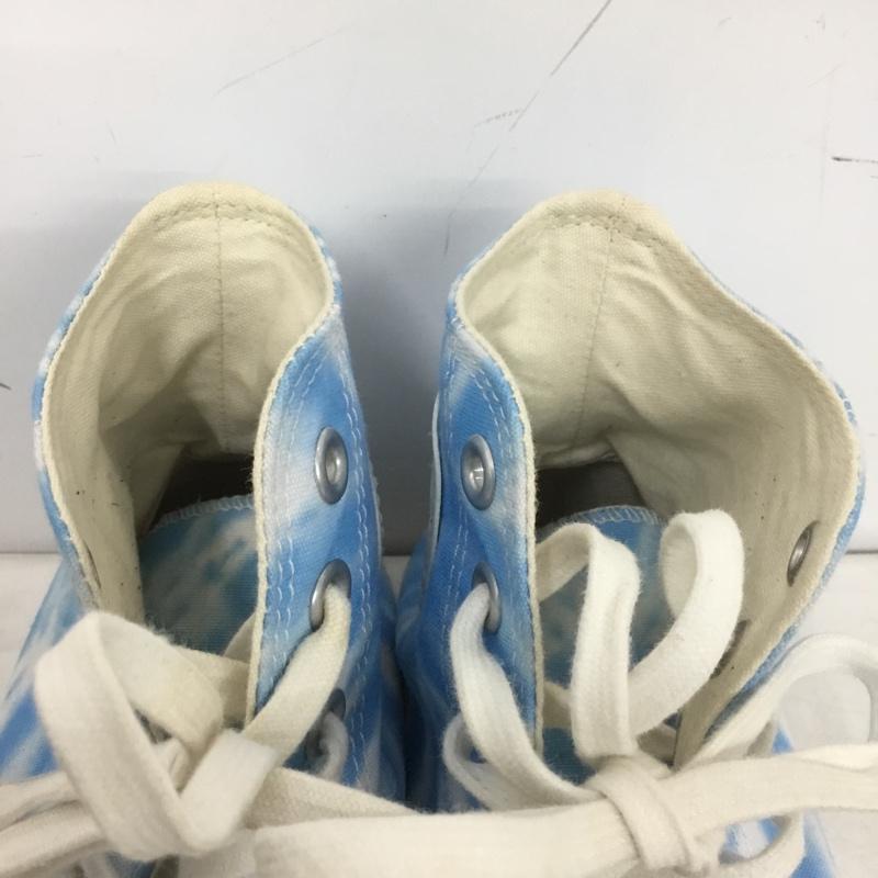 コンバース CONVERSE スニーカー スニーカー 1CJ311 タイダイ OC HI 25.5cm 25.5cm ロゴ、文字 水色 / ライトブルー /  メンズ USED 古着 中古 10151211
