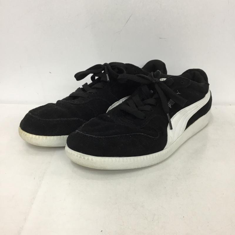 プーマ PUMA スニーカー スニーカー 356741-16 Icra Trainer SD 25.5cm 25.5cm ロゴ、文字 黒 / ブラック / X 白 / ホワイト /  メンズ USED 古着 中古 10151212