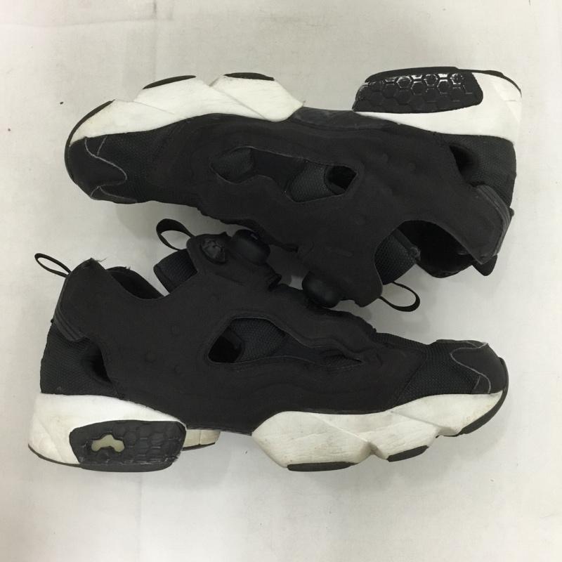 リーボック Reebok スニーカー スニーカー DV6985 インスタ ポンプフューリー OG 25cm 25.0cm 無地 黒 / ブラック /  レディース USED 古着 中古 10151213
