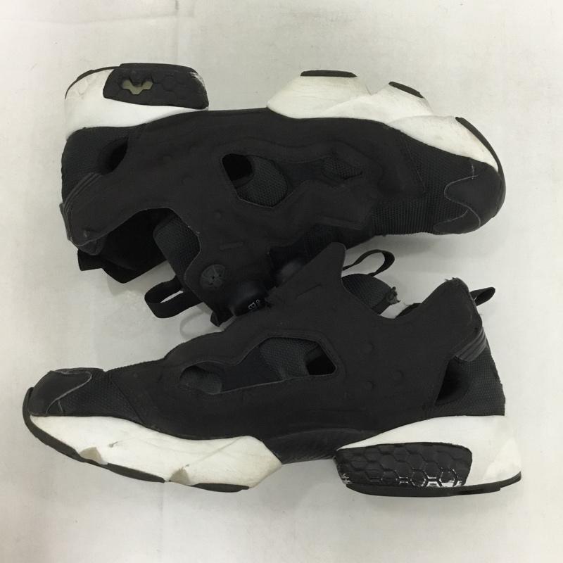 リーボック Reebok スニーカー スニーカー DV6985 インスタ ポンプフューリー OG 25cm 25.0cm 無地 黒 / ブラック /  レディース USED 古着 中古 10151213