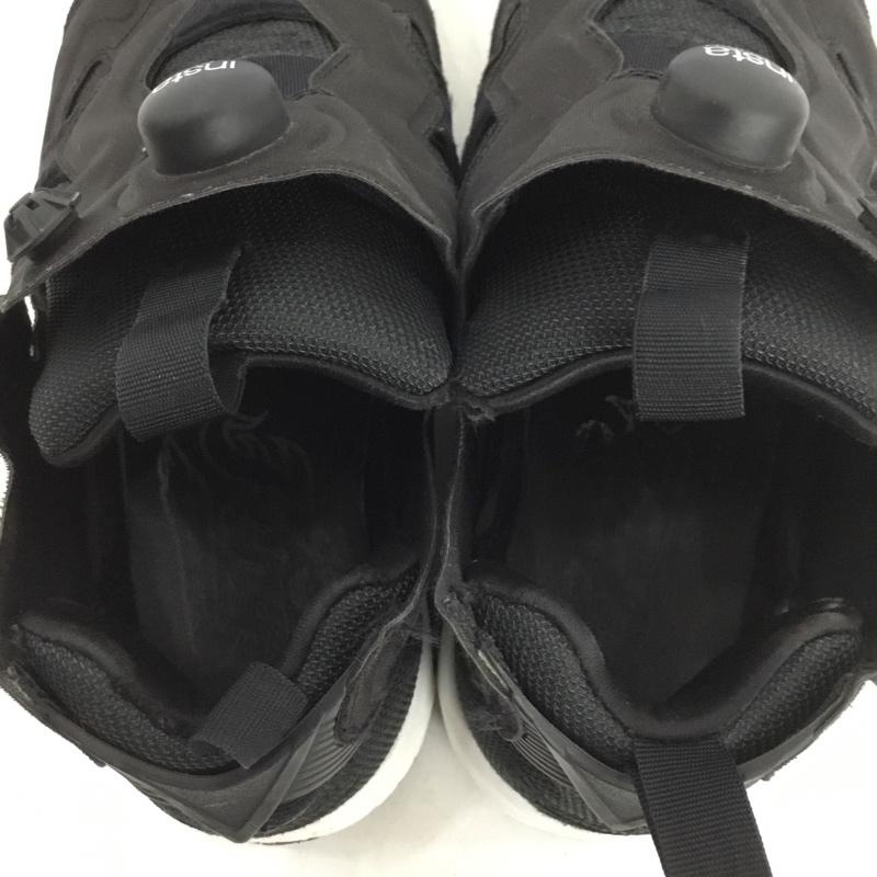 リーボック Reebok スニーカー スニーカー DV6985 インスタ ポンプフューリー OG 25cm 25.0cm 無地 黒 / ブラック /  レディース USED 古着 中古 10151213