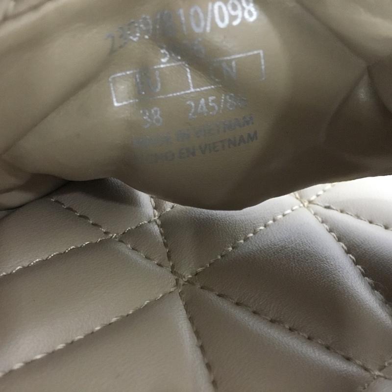 ザラ ZARA ミュール ミュール 2309 810 098 キルティング サンダル EU38 無地 ベージュ / ベージュ /  レディース USED 古着 中古 10151214