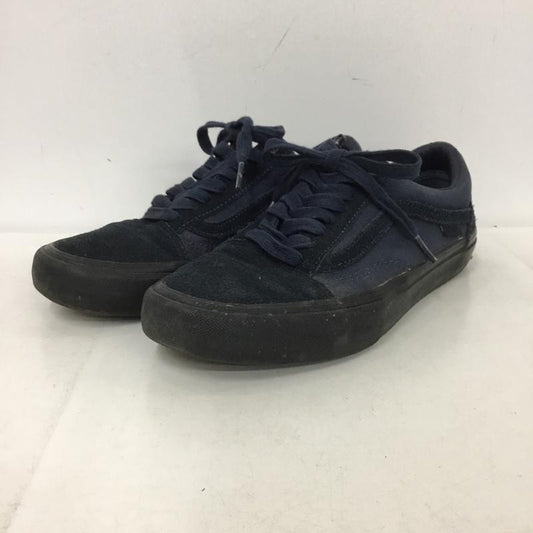 バンズ VANS スニーカー スニーカー 721454 25cm ローカット 25.0cm ロゴ、文字 紺 / ネイビー /  レディース USED 古着 中古 10151220