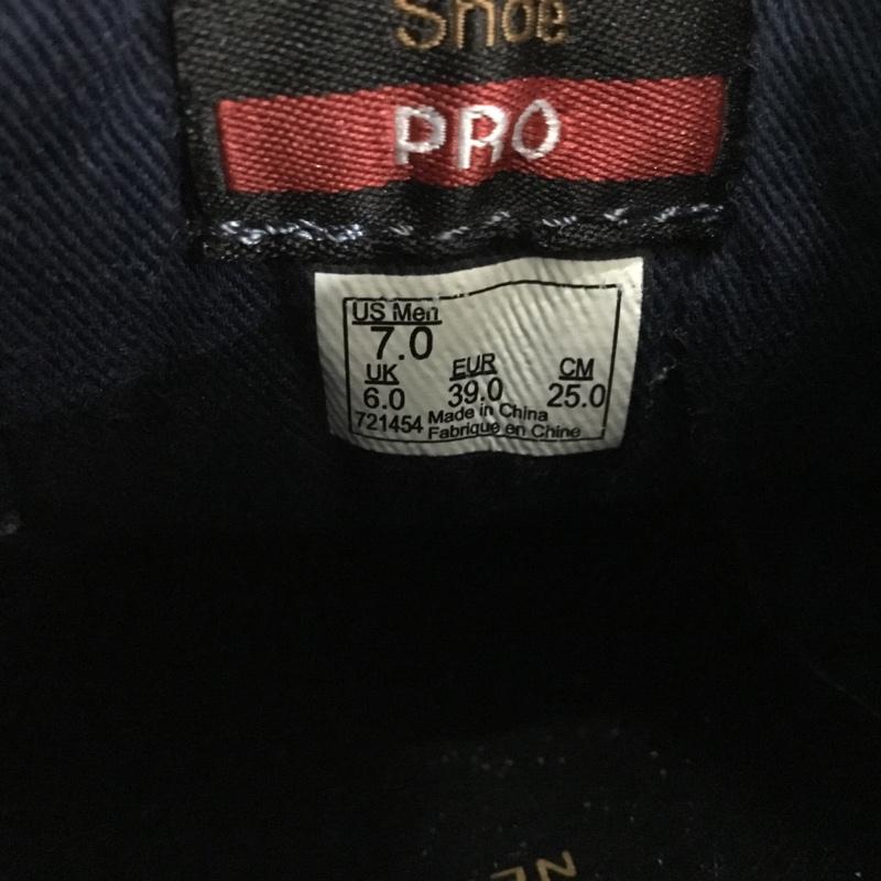 バンズ VANS スニーカー スニーカー 721454 25cm ローカット 25.0cm ロゴ、文字 紺 / ネイビー /  レディース USED 古着 中古 10151220