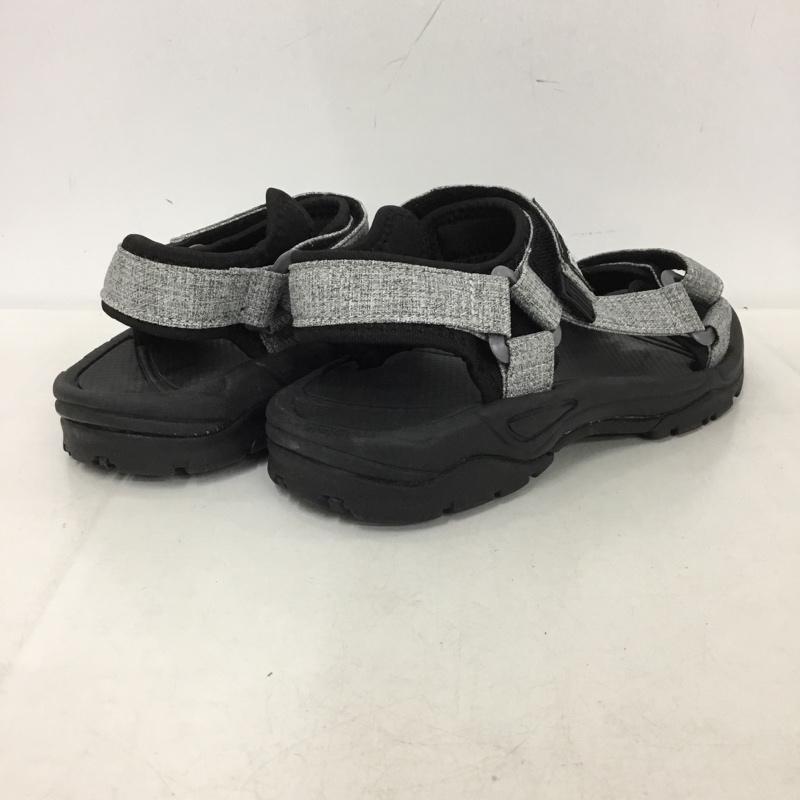 ポニー PONY サンダル サンダル PY-18150 スポーツサンダル M ロゴ、文字 黒 / ブラック / X 灰 / グレー /  レディース USED 古着 中古 10151223