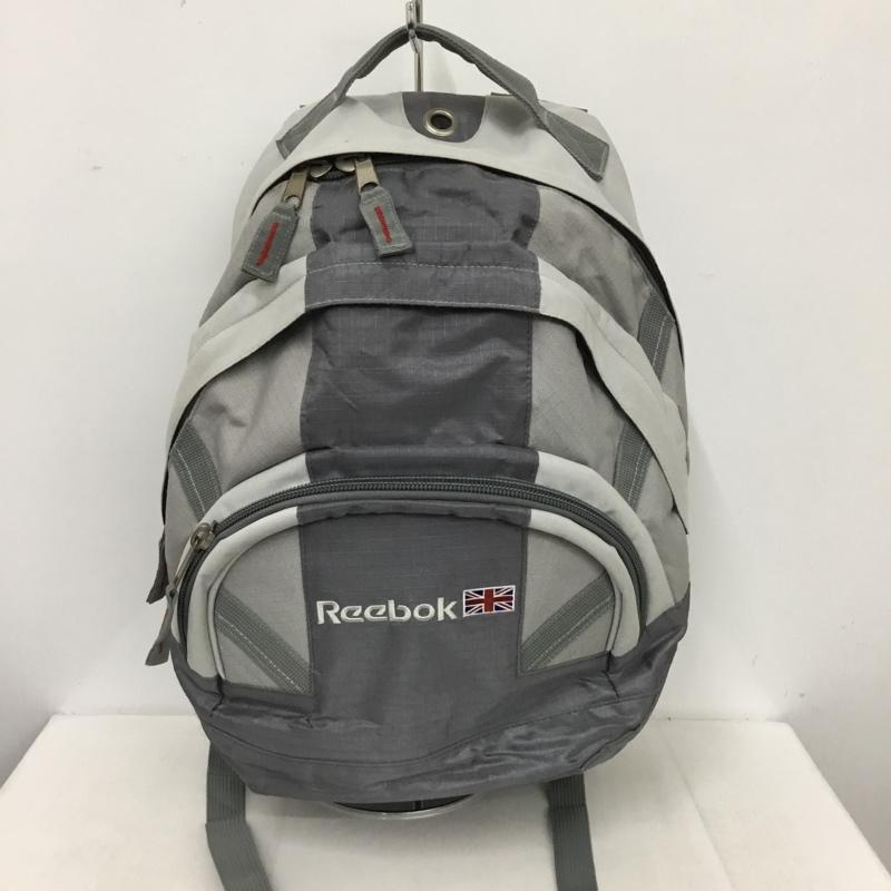 リーボック Reebok リュックサック、デイパック リュックサック、デイバッグ ロゴ、文字 灰 / グレー /  メンズ USED 古着 中古 10151229