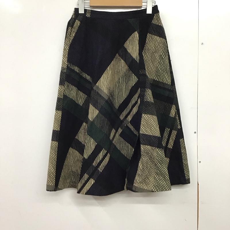 エボニーアイボリー Ebonyivory スカート ひざ丈スカート FREE  マルチカラー / マルチカラー /  レディース USED 古着 中古 10151233