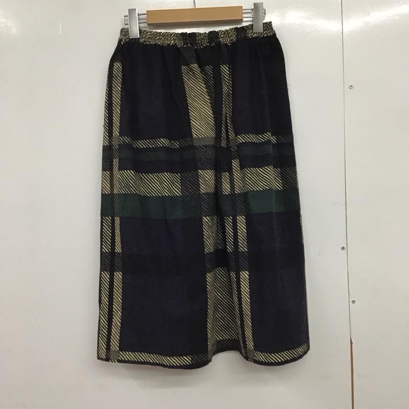 エボニーアイボリー Ebonyivory スカート ひざ丈スカート FREE  マルチカラー / マルチカラー /  レディース USED 古着 中古 10151233