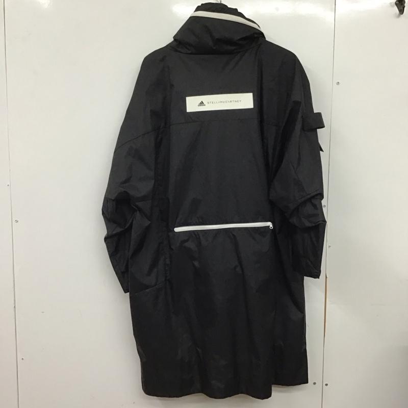 アディダス adidas コート コート一般 h59966 adidas by StellaMcCartney SW Parka ナイロンコート S 無地 黒 / ブラック /  レディース USED 古着 中古 10151240