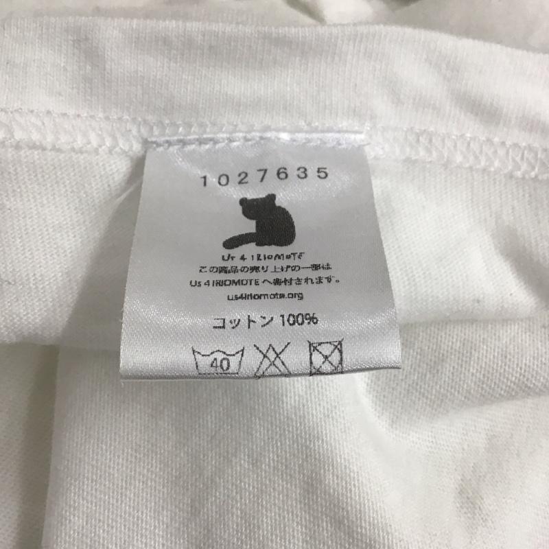 キーン KEEN Tシャツ 半袖 S ロゴ、文字 X プリント 白 / ホワイト /  レディース USED 古着 中古 10151245