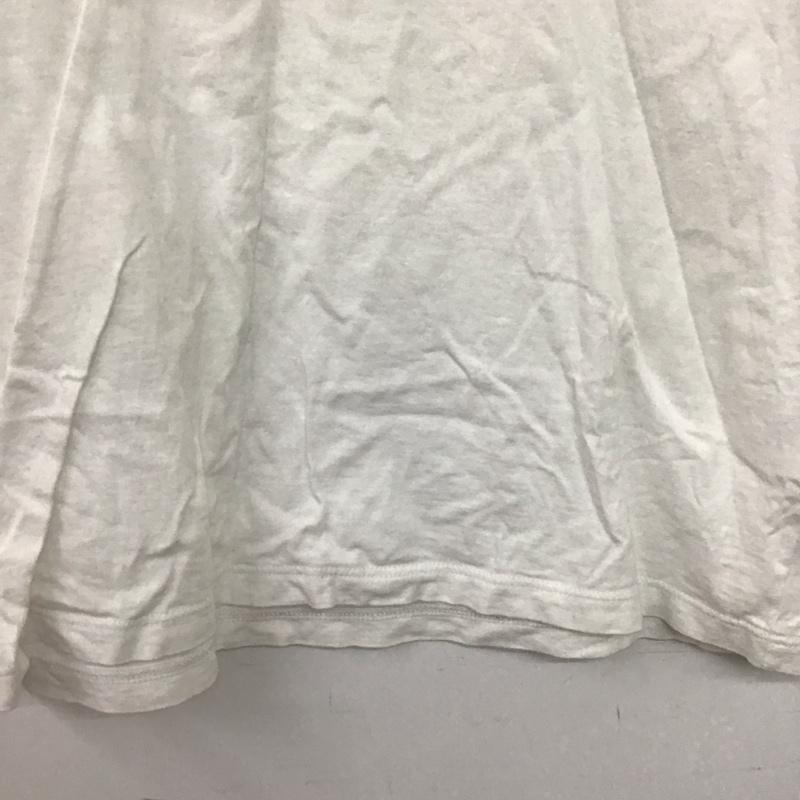 アニエス・ベー agnes b. Tシャツ 半袖 ADAM ET ROPE M ロゴ、文字 X プリント 白 / ホワイト /  レディース USED 古着 中古 10151246