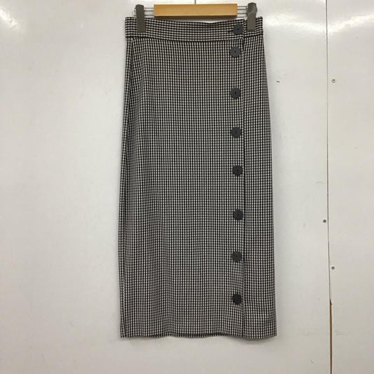 ザラ ZARA スカート ロングスカート タイトスカート XS チェック マルチカラー / マルチカラー /  レディース USED 古着 中古 10151250