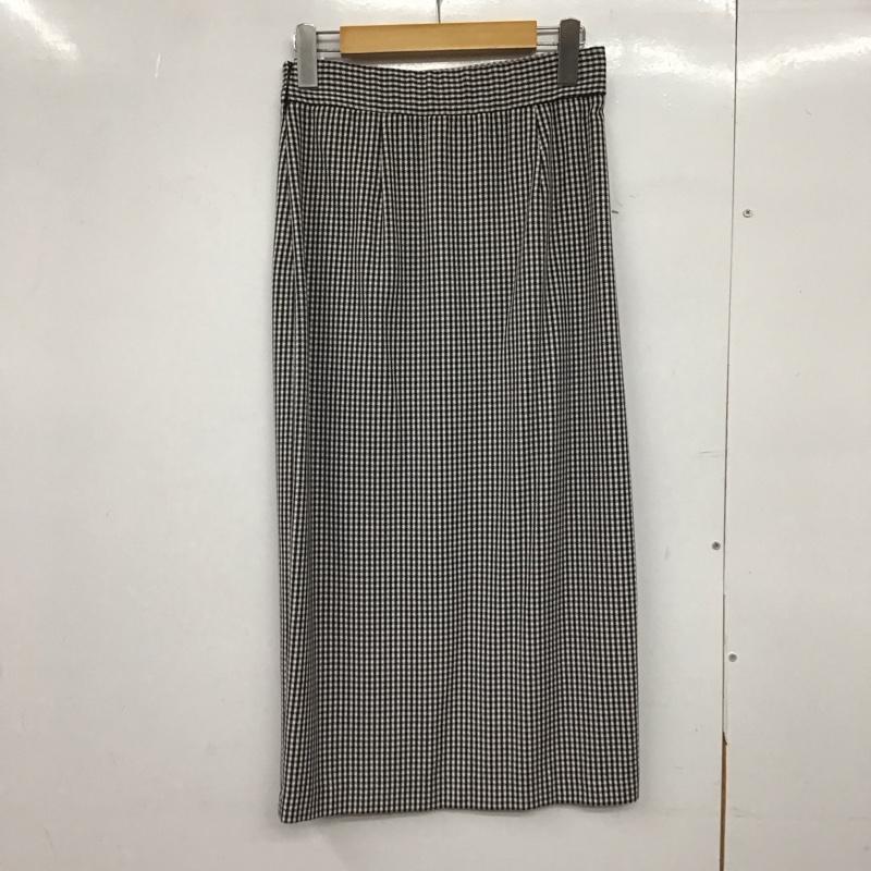 ザラ ZARA スカート ロングスカート タイトスカート XS チェック マルチカラー / マルチカラー /  レディース USED 古着 中古 10151250