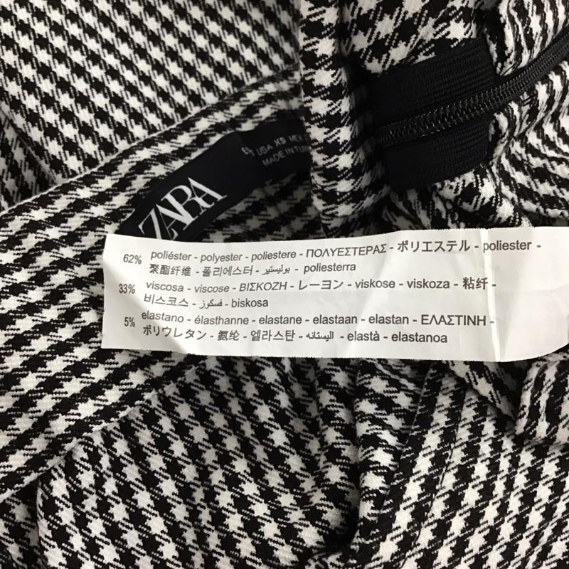 ザラ ZARA スカート ロングスカート タイトスカート XS チェック マルチカラー / マルチカラー /  レディース USED 古着 中古 10151250