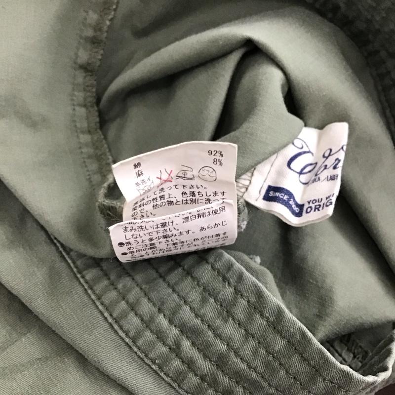 ルカ/レディラックルカ LUCA/LADY LUCK LUCA ワンピース ひざ丈スカート 無地 カーキ / カーキ /  レディース USED 古着 中古 10151260