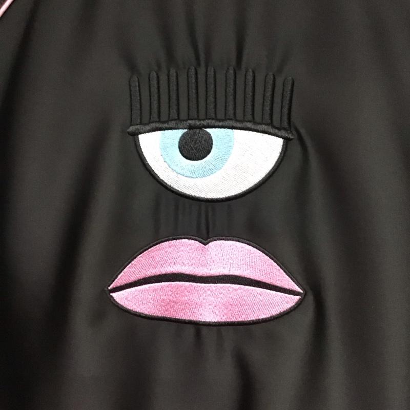 キアラフェラーニ Chiara Ferragni ジャケット、上着 ジャンパー、ブルゾン S 無地 黒 / ブラック /  レディース USED 古着 中古 10151269