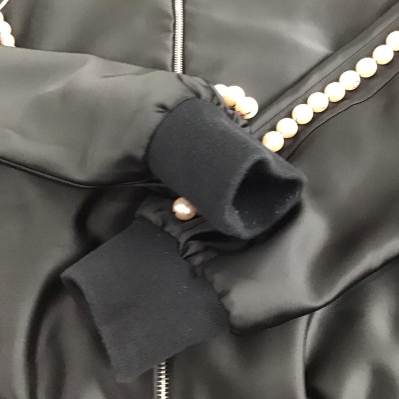 キアラフェラーニ Chiara Ferragni ジャケット、上着 ジャンパー、ブルゾン S 無地 黒 / ブラック /  レディース USED 古着 中古 10151269