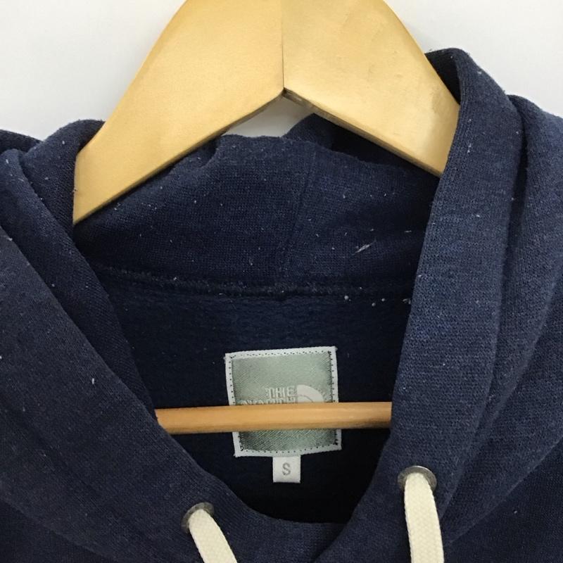ザノースフェイス THE NORTH FACE パーカー 長袖 S 無地 X ロゴ、文字 紺 / ネイビー /  レディース USED 古着 中古 10151271