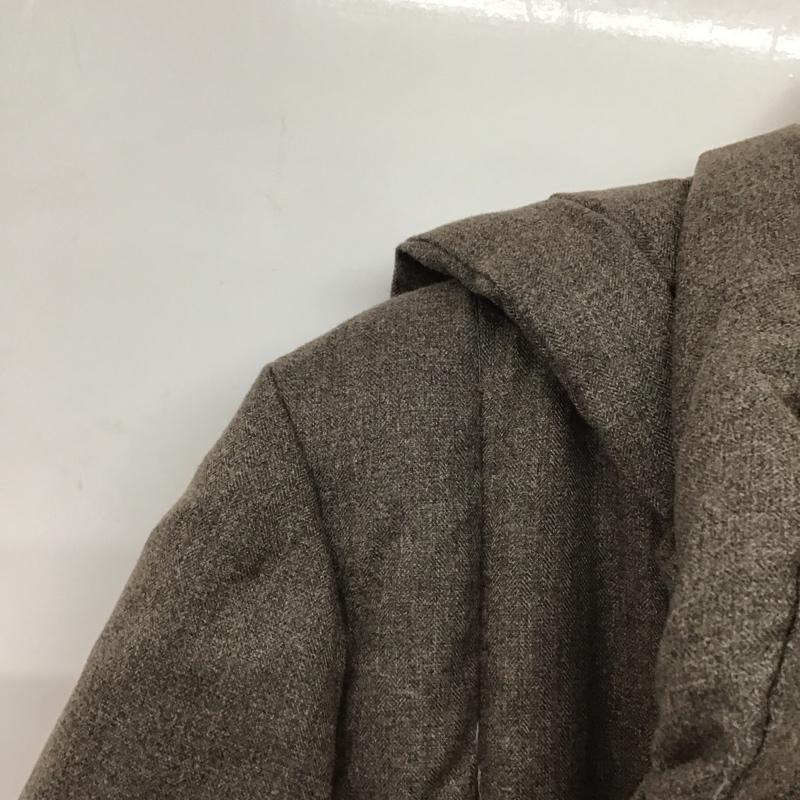 スタディオクリップ studio CLIP コート ダウンコート L 無地 茶 / ブラウン /  レディース USED 古着 中古 10151273