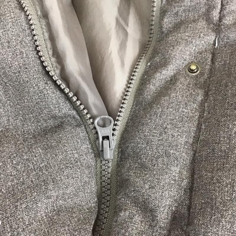 スタディオクリップ studio CLIP コート ダウンコート L 無地 茶 / ブラウン /  レディース USED 古着 中古 10151273