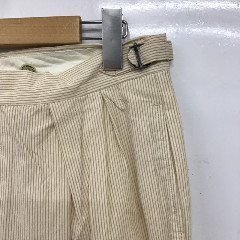 ポロバイラルフローレン POLOBYRALPHLAUREN パンツ ワークパンツ、ペインターパンツ コーデュロイパンツ ワイドパンツ カジュアルパンツ 90s ストライプ アイボリー / アイボリー /  メンズ USED 古着 中古 10151279