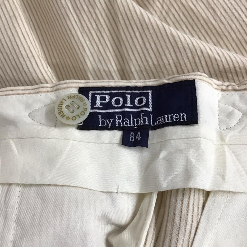 ポロバイラルフローレン POLOBYRALPHLAUREN パンツ ワークパンツ、ペインターパンツ コーデュロイパンツ ワイドパンツ カジュアルパンツ 90s ストライプ アイボリー / アイボリー /  メンズ USED 古着 中古 10151279