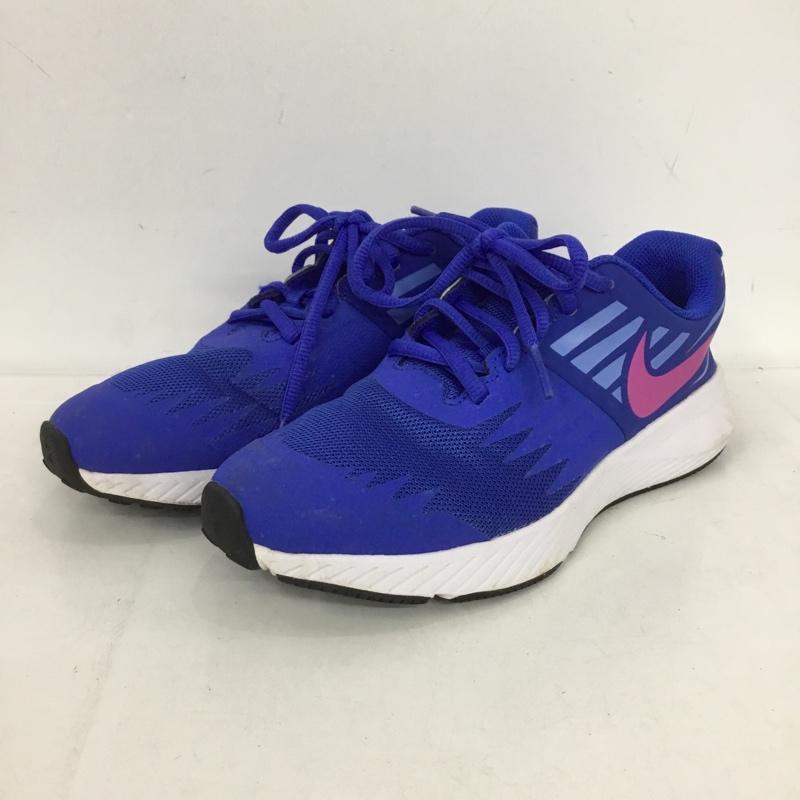 ナイキ NIKE スニーカー スニーカー 907257-403 スター ランナー 23cm 23.0cm ロゴ、文字 青 / ブルー /  レディース USED 古着 中古 10151280