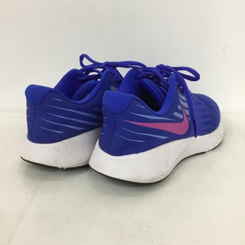 ナイキ NIKE スニーカー スニーカー 907257-403 スター ランナー 23cm 23.0cm ロゴ、文字 青 / ブルー /  レディース USED 古着 中古 10151280