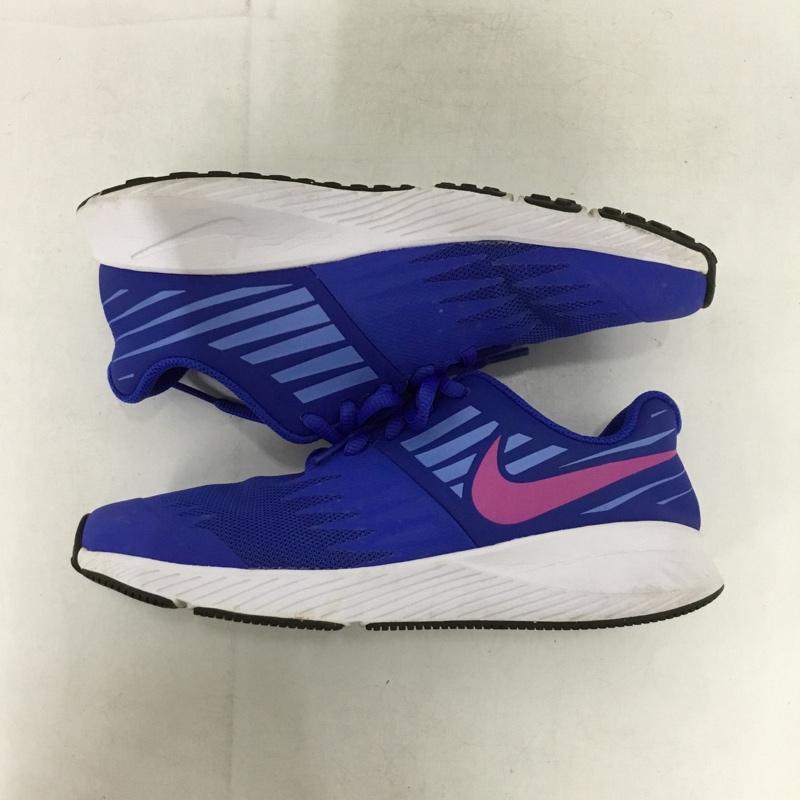 ナイキ NIKE スニーカー スニーカー 907257-403 スター ランナー 23cm 23.0cm ロゴ、文字 青 / ブルー /  レディース USED 古着 中古 10151280