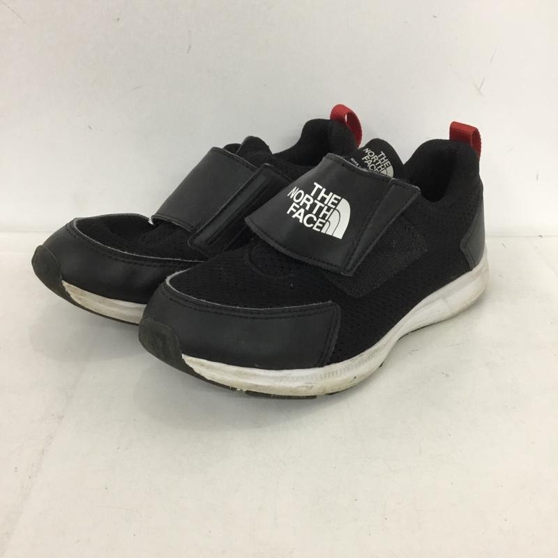 ザノースフェイス THE NORTH FACE シューズ シューズ NS96N01A KID LITE SINGLE キッズ 21cm スニーカー 21.0cm ロゴ、文字 黒 / ブラック /  ボーイズ USED 古着 中古 10151282