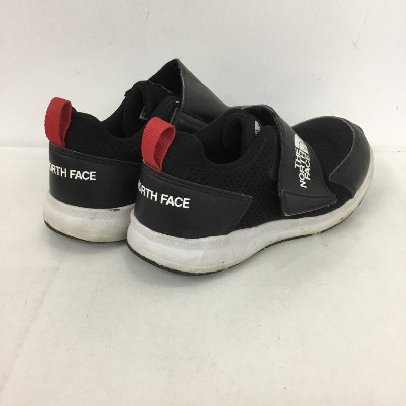 ザノースフェイス THE NORTH FACE シューズ シューズ NS96N01A KID LITE SINGLE キッズ 21cm スニーカー 21.0cm ロゴ、文字 黒 / ブラック /  ボーイズ USED 古着 中古 10151282