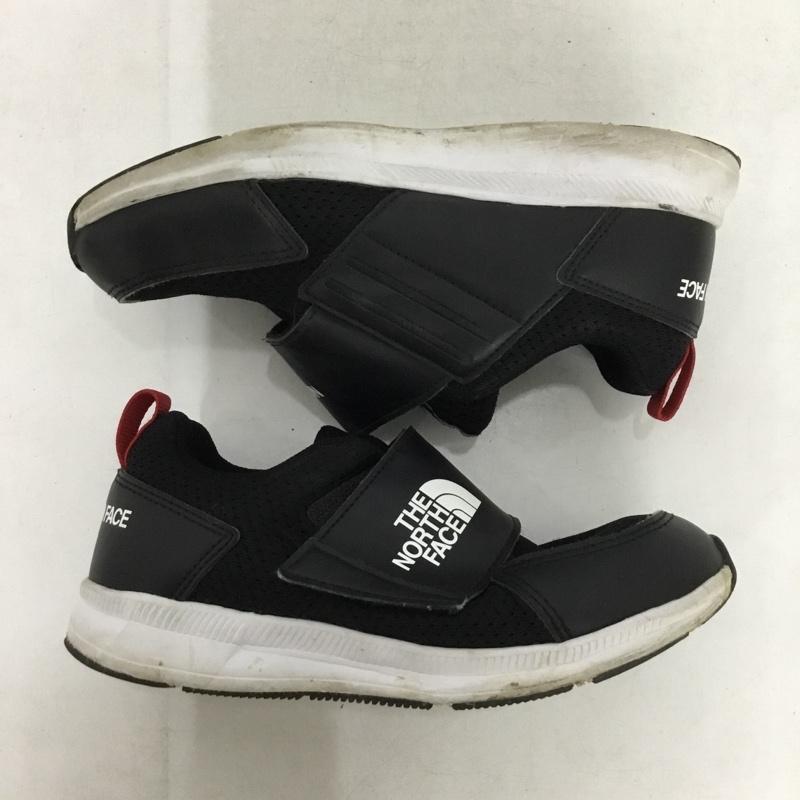 ザノースフェイス THE NORTH FACE シューズ シューズ NS96N01A KID LITE SINGLE キッズ 21cm スニーカー 21.0cm ロゴ、文字 黒 / ブラック /  ボーイズ USED 古着 中古 10151282