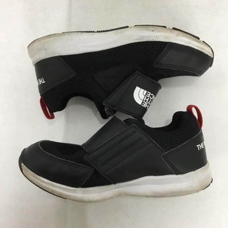 ザノースフェイス THE NORTH FACE シューズ シューズ NS96N01A KID LITE SINGLE キッズ 21cm スニーカー 21.0cm ロゴ、文字 黒 / ブラック /  ボーイズ USED 古着 中古 10151282