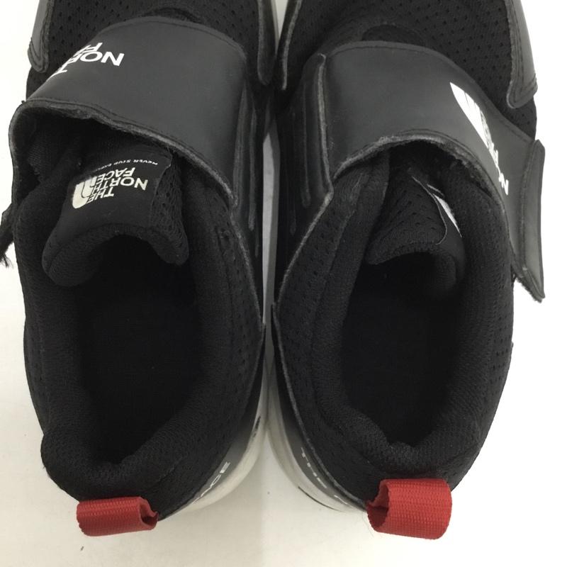 ザノースフェイス THE NORTH FACE シューズ シューズ NS96N01A KID LITE SINGLE キッズ 21cm スニーカー 21.0cm ロゴ、文字 黒 / ブラック /  ボーイズ USED 古着 中古 10151282