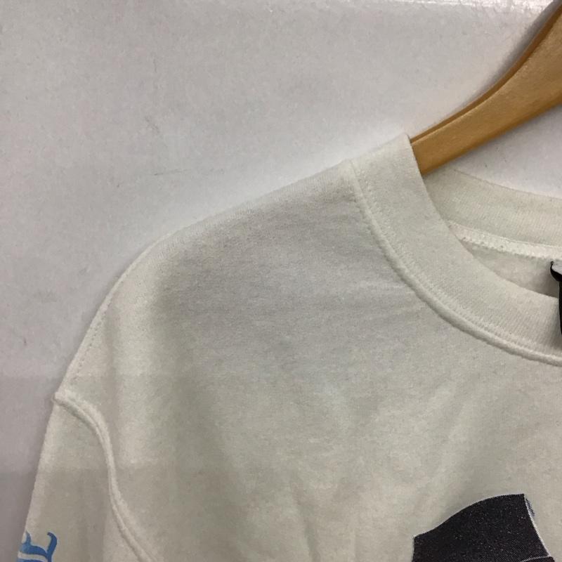 ハフ HUF トレーナー 長袖 長袖トレーナー スウェット クルーネック プルオーバー S プリント 白 / ホワイト /  メンズ USED 古着 中古 10151289