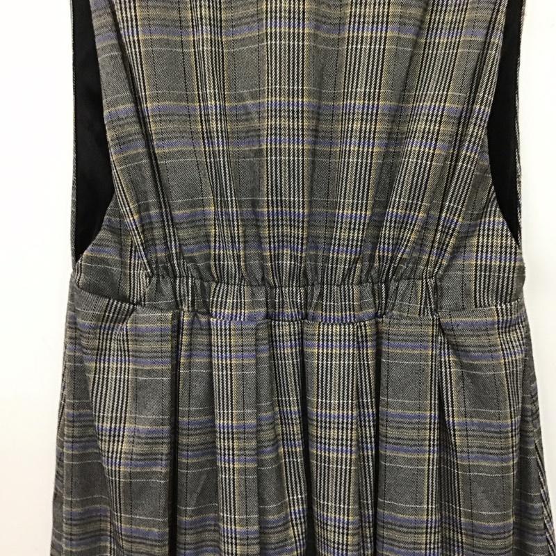 アルシーヴ archives ワンピース ロングスカート チェック マルチカラー / マルチカラー /  レディース USED 古着 中古 10151290