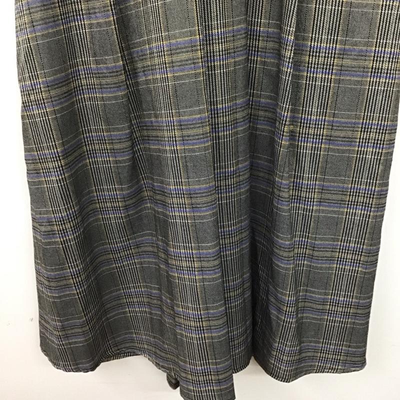 アルシーヴ archives ワンピース ロングスカート チェック マルチカラー / マルチカラー /  レディース USED 古着 中古 10151290