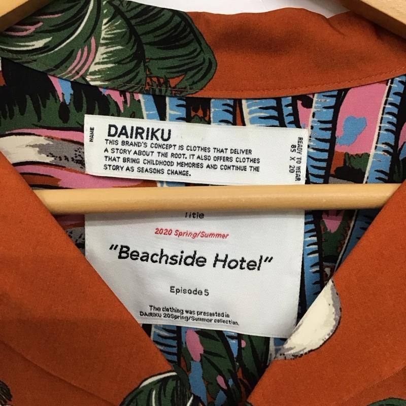 ダイリク DAIRIKU シャツ、ブラウス 半袖 半袖シャツ プリントシャツ アロハシャツ FREE プリント マルチカラー / マルチカラー /  メンズ USED 古着 中古 10151292