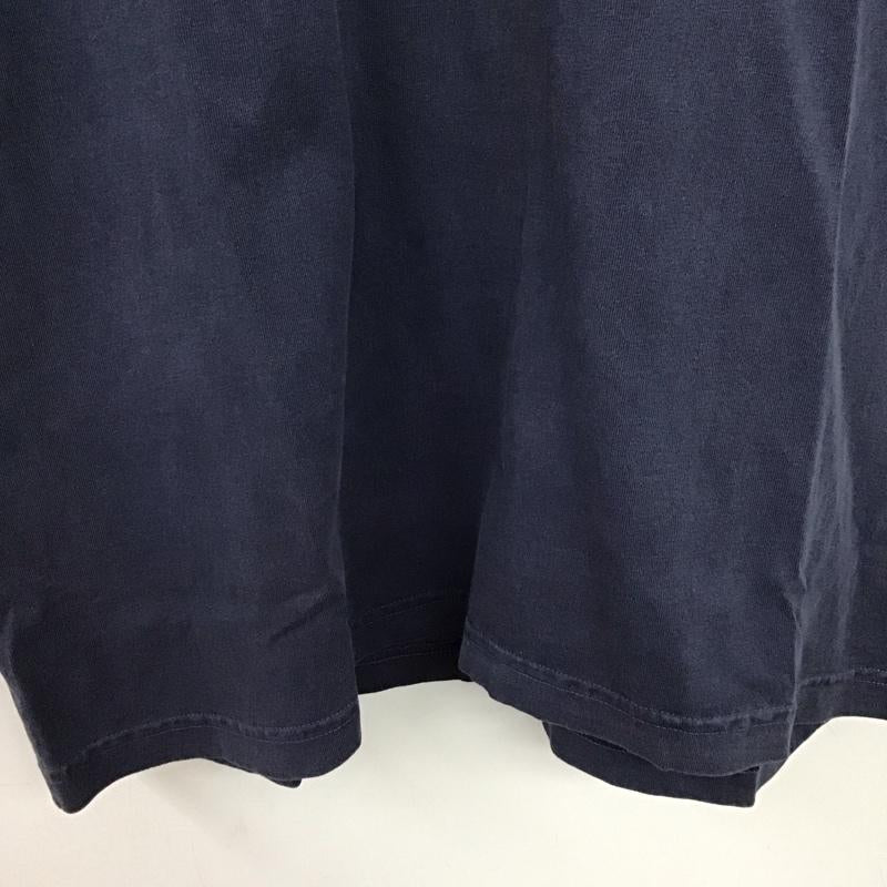 ブラックミーンズ blackmeans Tシャツ 半袖 半袖カットソー プリントTシャツ クルーネックカットソー mine 3 ロゴ、文字 紺 / ネイビー /  メンズ USED 古着 中古 10151295