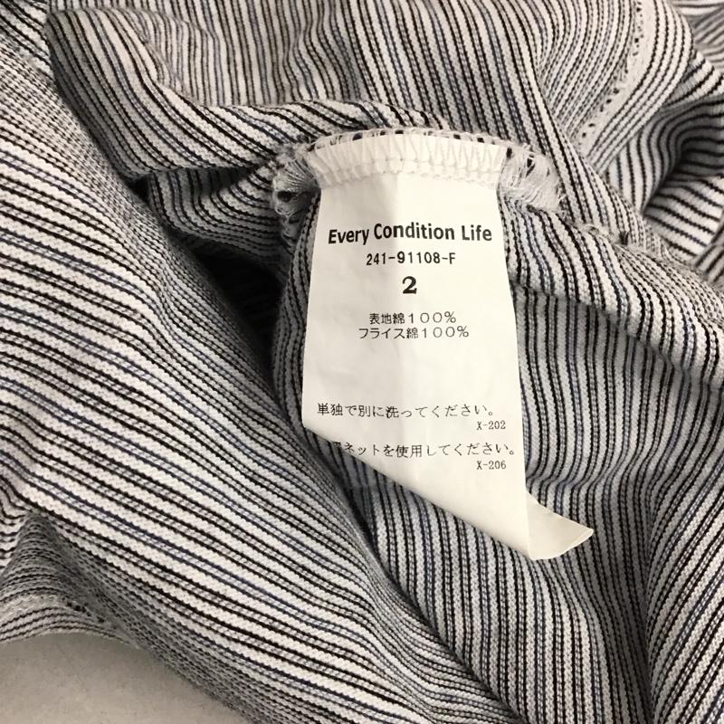 エビコン EVCON Tシャツ 半袖 半袖カットソー プリントTシャツ クルーネックカットソー 2 ロゴ、文字 マルチカラー / マルチカラー /  メンズ USED 古着 中古 10151298