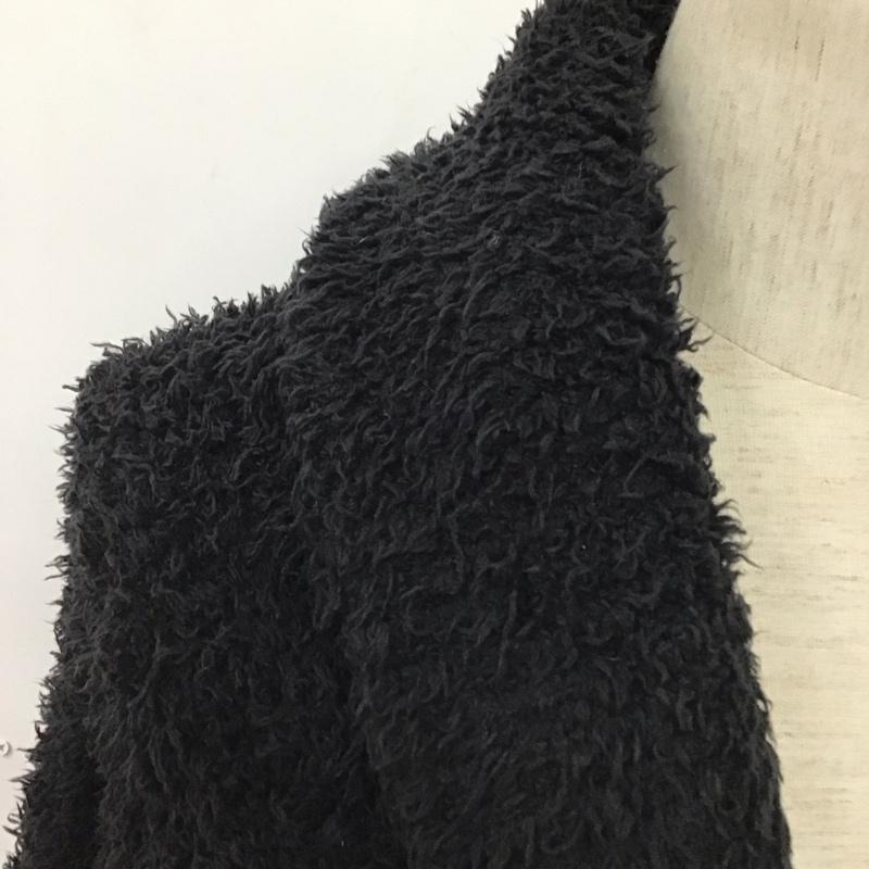 ジェラートピケ gelato pique コート コート一般 PMNT175932 カシミヤミックス黒ロングガウン L 無地 黒 / ブラック /  メンズ USED 古着 中古 10151299