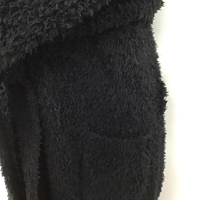 ジェラートピケ gelato pique コート コート一般 PMNT175932 カシミヤミックス黒ロングガウン L 無地 黒 / ブラック /  メンズ USED 古着 中古 10151299