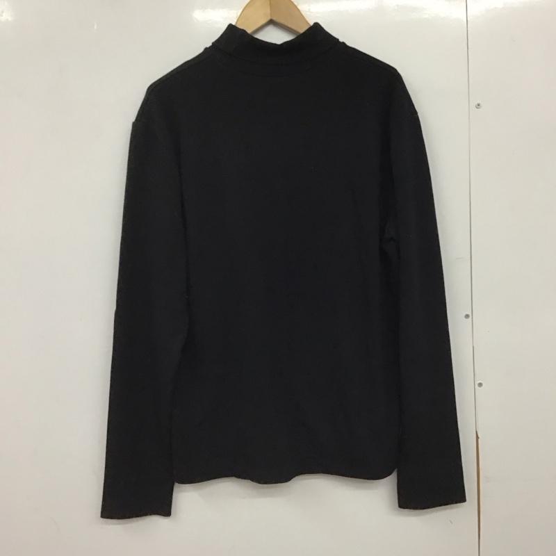 オーワイ OY カットソー 長袖 長袖カットソー プリントカットソー タートルネック ロゴ、文字 黒 / ブラック /  メンズ USED 古着 中古 10151302