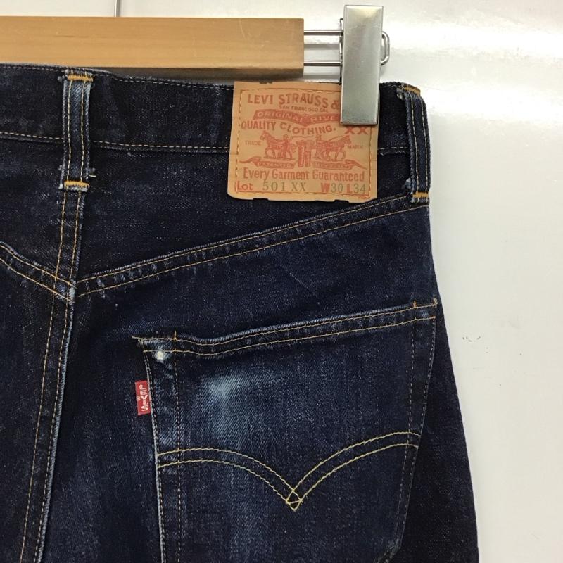 リーバイストラウスアンドコー Levi Strauss & co. パンツ デニム、ジーンズ デニムパンツ スリムパンツ カジュアルパンツ 99年 usa製 30インチ 無地 インディゴ / インディゴ /  メンズ USED 古着 中古 10151306