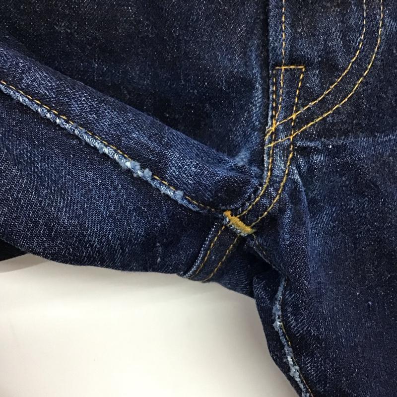 リーバイストラウスアンドコー Levi Strauss & co. パンツ デニム、ジーンズ デニムパンツ スリムパンツ カジュアルパンツ 99年 usa製 30インチ 無地 インディゴ / インディゴ /  メンズ USED 古着 中古 10151306