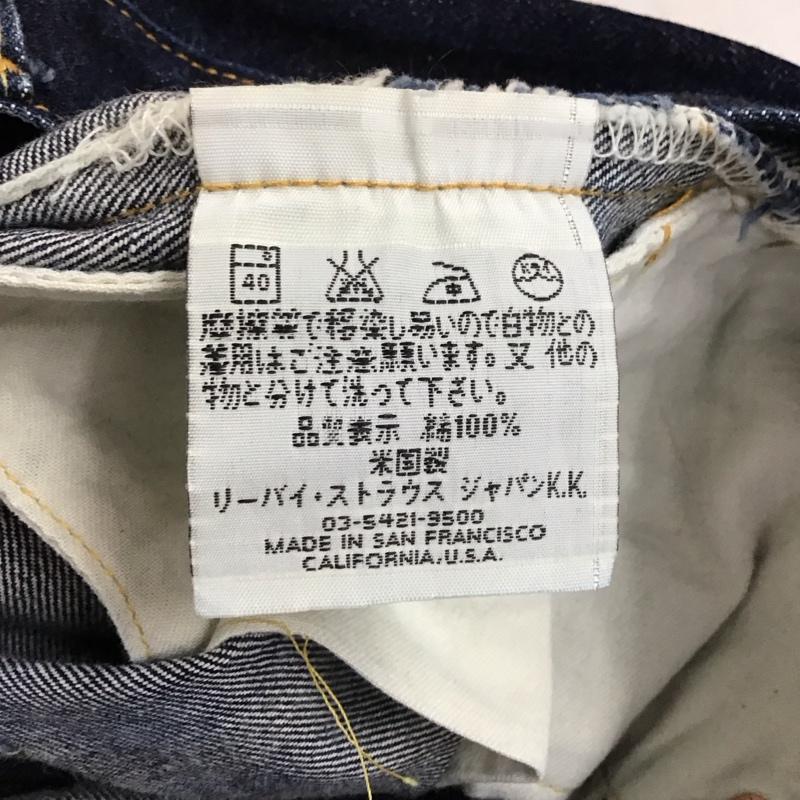 リーバイストラウスアンドコー Levi Strauss & co. パンツ デニム、ジーンズ デニムパンツ スリムパンツ カジュアルパンツ 99年 usa製 30インチ 無地 インディゴ / インディゴ /  メンズ USED 古着 中古 10151306