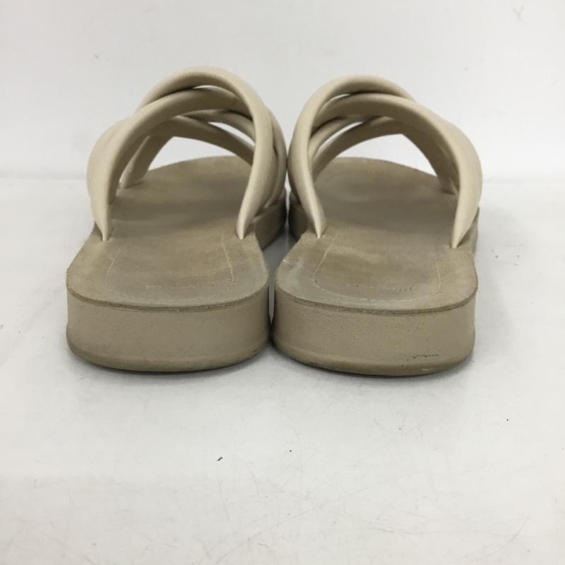 ニコアンド niko and... サンダル サンダル M 無地 ベージュ / ベージュ /  レディース USED 古着 中古 10151310